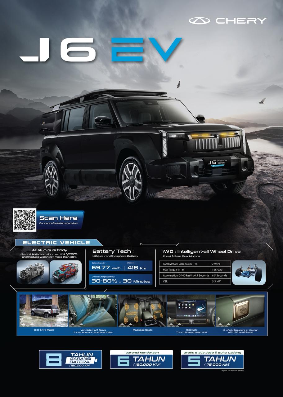 Chery J6 EV RWD